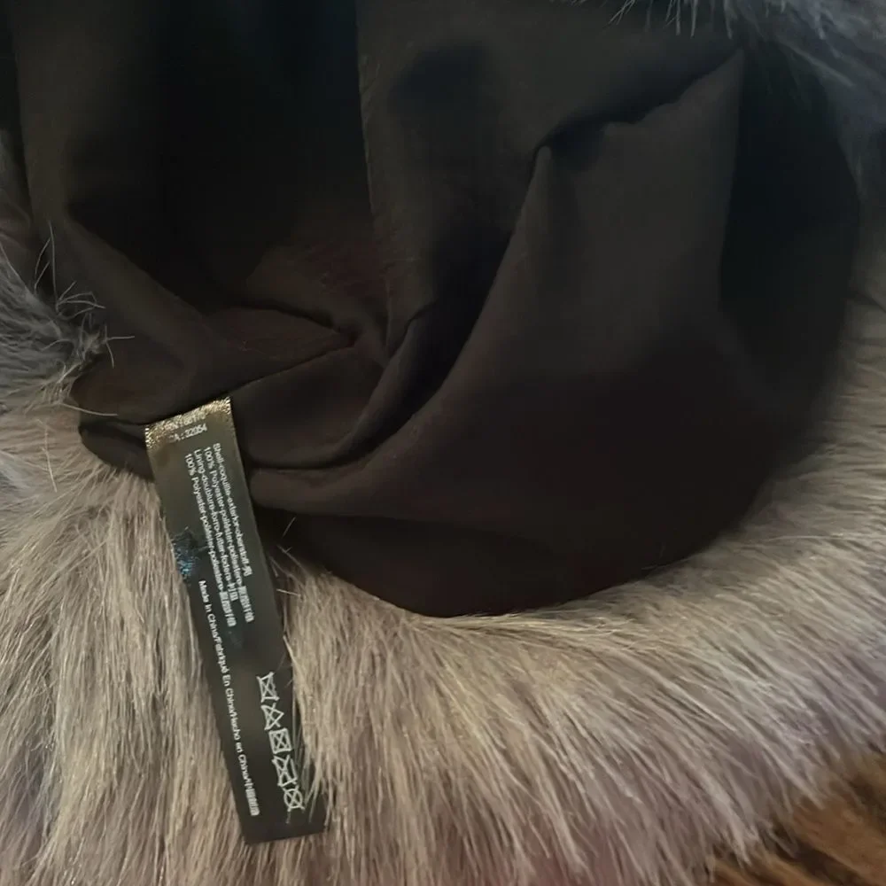 Anthropologie Faux-Fur Pillbox Hat Helen Moore